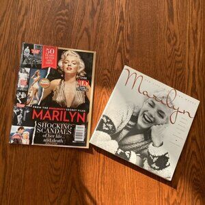 Marilyn Monroe book and magazine